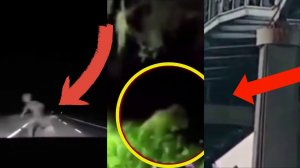 8 Пугающих и Страшных  Видео, нечисть занятая на камеру ( Топ 8 )