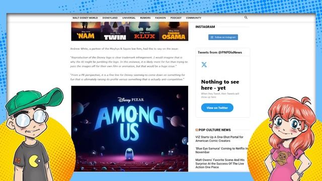 Disney BIG MAD About Fake AI Disney Pixar Movie Posters?! смотреть онлайн