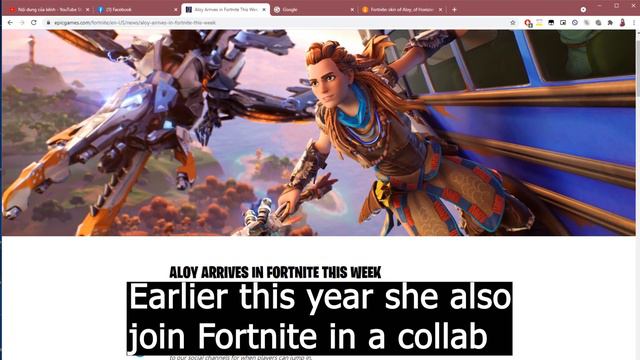 ALOY confirmed new character Genshin Impact x Horizon Zero Dawn collaboration