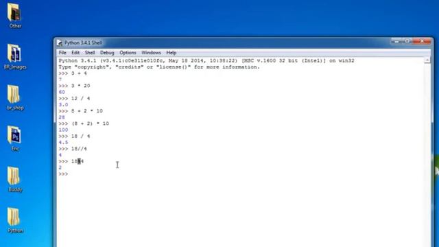 Math Operators and Variables in Python смотреть онлайн