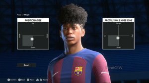 Lamine Yamal EA Sports FC 24 | VIRTUAL PRO LOOKALIKE TUTORIAL