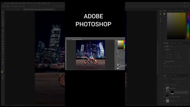 Bike Poster Design In Photoshop || Photoshop tutorials