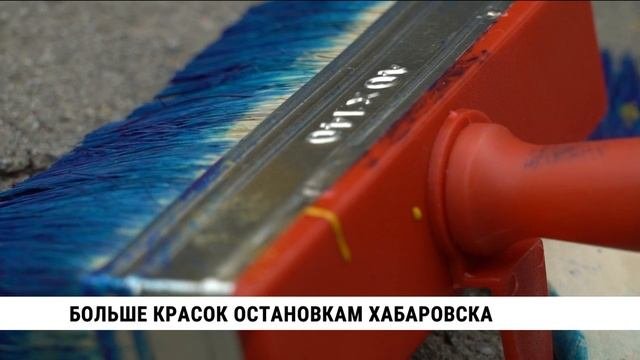 Больше красок остановкам Хабаровска