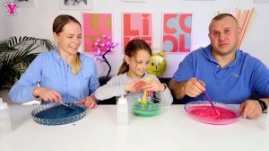 Слайм Челлендж "ПОДСТАВА" /// Чао юля