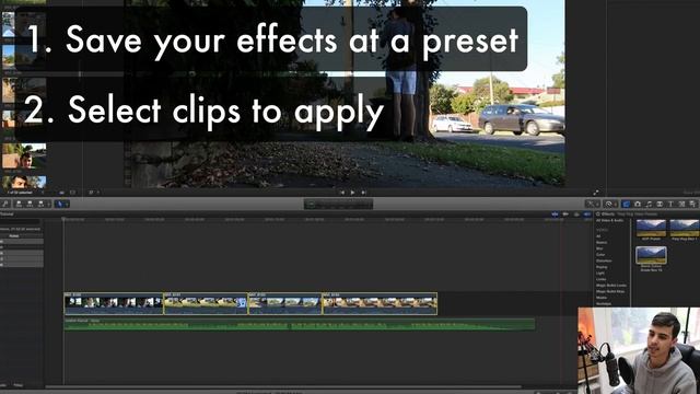 How to colour grade MULTIPLE CLIPS in Final Cut Pro X (FCPX TUTORIAL) смотреть онлайн