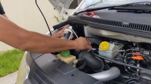 Volkswage Transporter T5 Diesel Engine EGR cleaning!