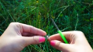 Украшение из проволоки. DIY вязаный браслет