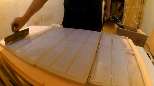 Сколько можно отлить камня из гипса за час. Начало производства декоративного камня.