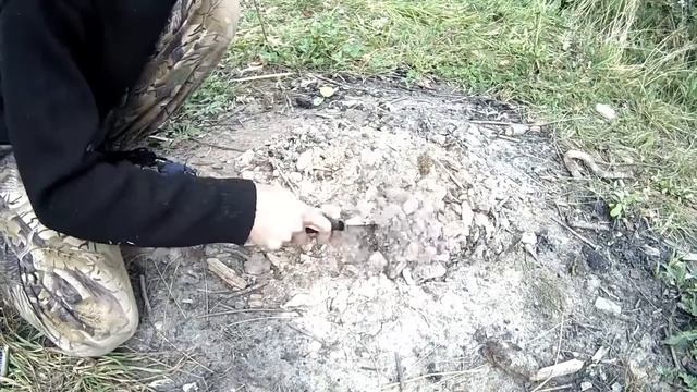 Утилизация стекла в костре. смотреть онлайн