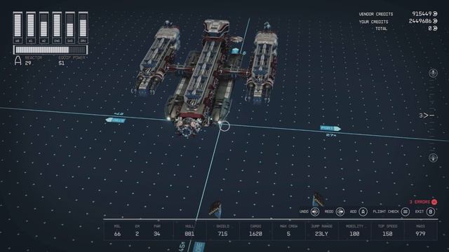 HopeTech's Interceptor: A Starfield Ship Guide with Parts and NO MODS / GLITCHES