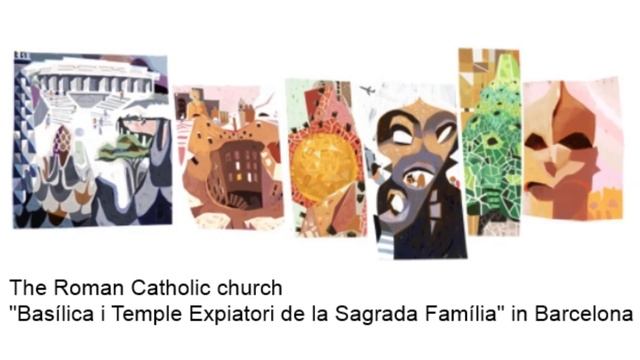 Antoni Gaudí Google Doodle [HD] смотреть онлайн