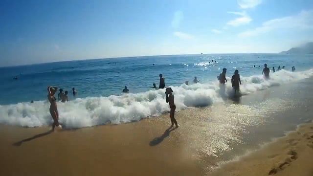 Alanya Cleopatra beach 2017 Пляж Клеопатры в Алании 2017