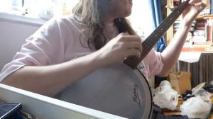 Musima 5 string archtop banjo demo - SOLD