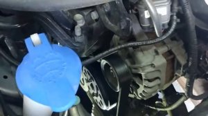 KIA Rio3 Замена ремня навесного оборудования мотор G4FC