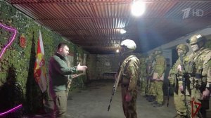 В ДНР состоялась церемония награждения бойцов Росгвардии, которые отличились в ходе СВО