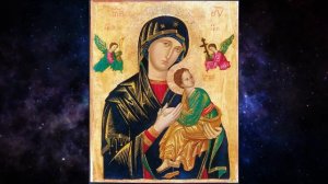 Gregorian Chant to the Theotokos Queen of the Universe _ Rorate caeli (Drop down, ye heavens)