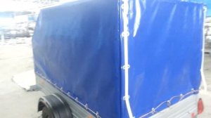 Тент на легковой прицеп, изготовление от ООО "ТентСтрой"
