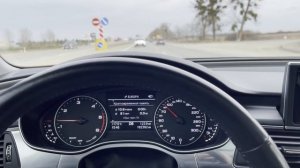 Реальный расход топлива AUDI A6 C7 Avant 2.0 Diesel | Летняя vs Зимняя резина #audia6avant