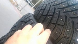 новинка! от Мишлен ! резина на шипах
