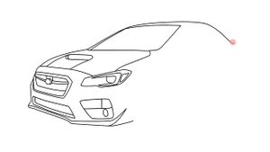 How to draw Subaru Impreza WRX STi Fast and Furious 7 cars - Как нарисовать машину Субару Импреза