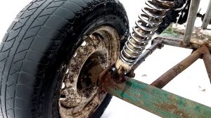 Задний адаптер на мотоблок - Новый двигатель - Квадроцыкл из мотоблока