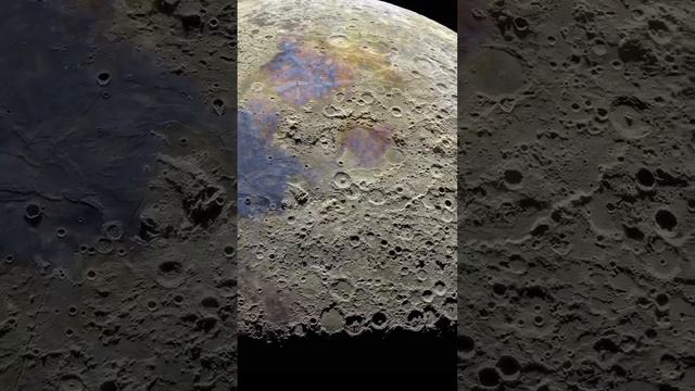 The surface of the moon