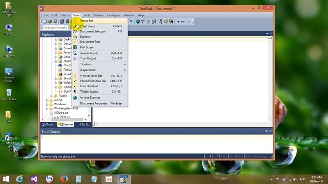 Compile Java with TextPad Java Programming смотреть онлайн