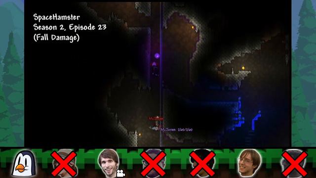 All Terraria Hardcore Deaths (Season 1-3) | PeanutButterGamer смотреть онлайн