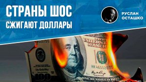 Страны ШОС сжигают доллары (Руслан Осташко)