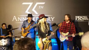 Orianthi playing Voodoo Child at NAMM 2020