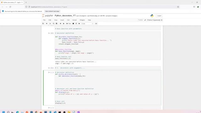 #3 Python decorator with arguments|  Python Tutorials for beginners#python #decorator#pythontutoria
