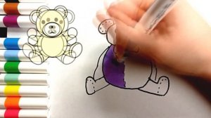 Ayiqchaning rasmini qanday chizish mumkin | Drawing a teddy bear ? | Рисуем плюшевого медведя