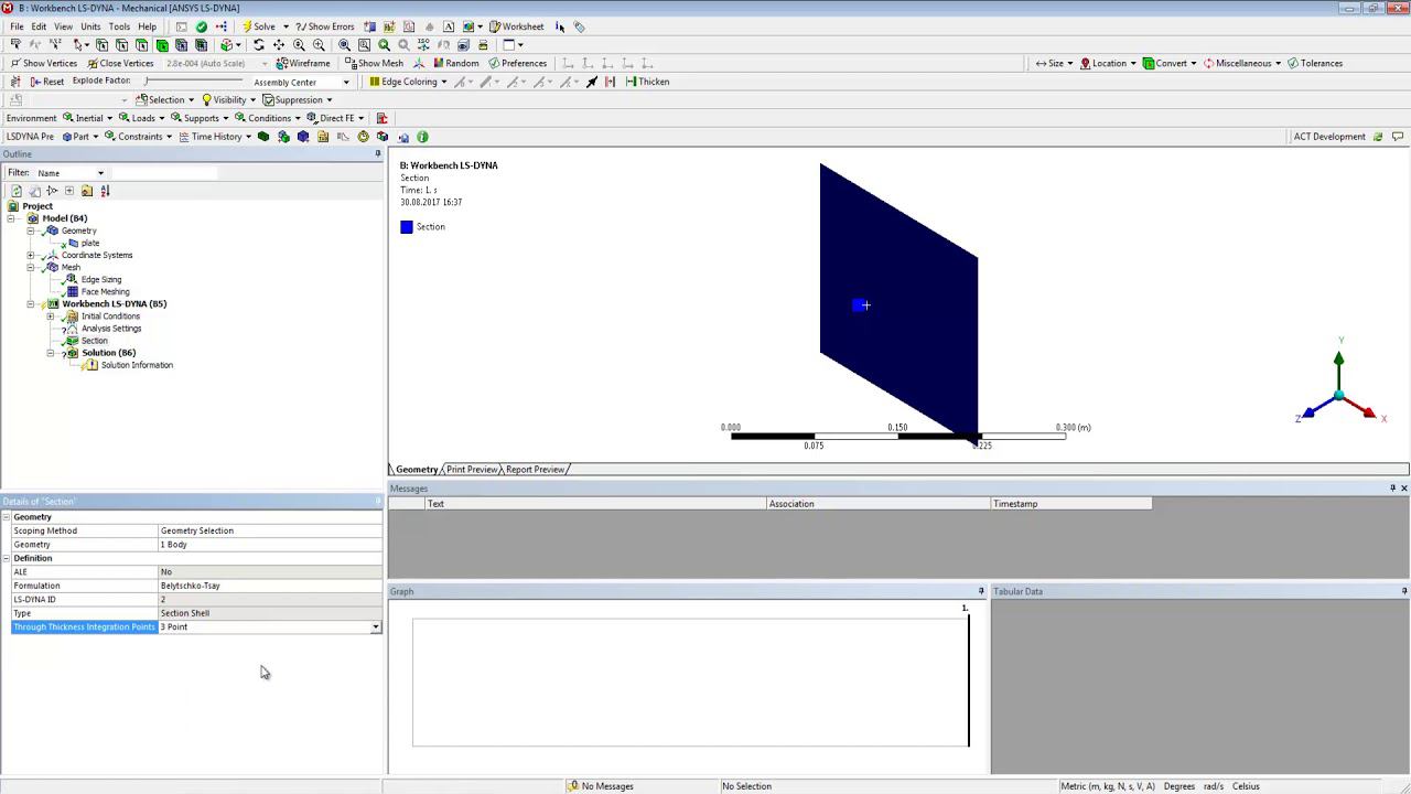 ACT расширение Ansys Workbench LS-DYNA