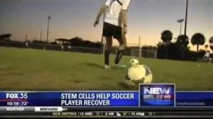 Stem Cells Help Soccer Player Recover