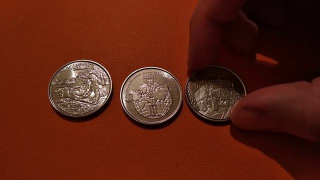 Новинка 10 гривен 2019 набор монет КрАЗ солдат на страже жизни обязанность Украина цена монеты смотреть онлайн