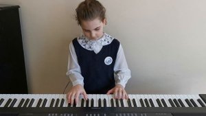 Петровская Ксения. И. Беркович Этюд на тему Н. Паганини.