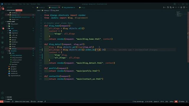 Blog Suggestions | Django | Python