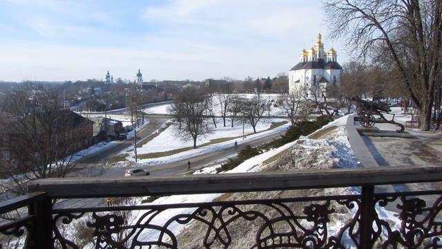 Чернигов - Пушки на Валу (зима 2013) HD