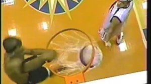 Myree Bowden in the NCAA Dunk Contest