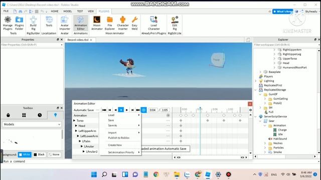 Give away model luffy gear 4 Roblox Studio смотреть онлайн