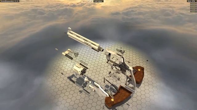 Colt Python .357 Magnum Revolver - Step By Step Disassembly & Reassembly