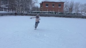 Вращение пистолетиком! 13 видеоурок по фигурному катанию!