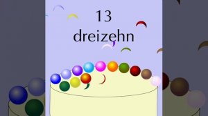 Deutsch видеоурок числа от 1 до 100