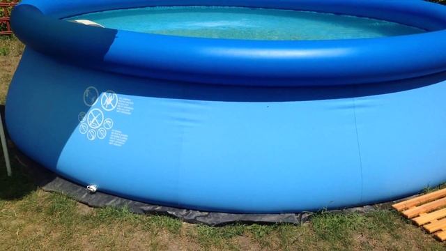 Бассейна Intex 366x91 для дачи смотреть онлайн