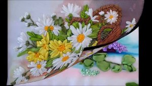 КАРТИНЫ ВЫШИВКА ЛЕНТАМИ