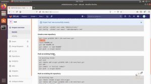 How to create Project and add files to Repository on Gitlab