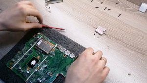 Разборка и чистка от пыли (профилактика) ноутбука Asus x540