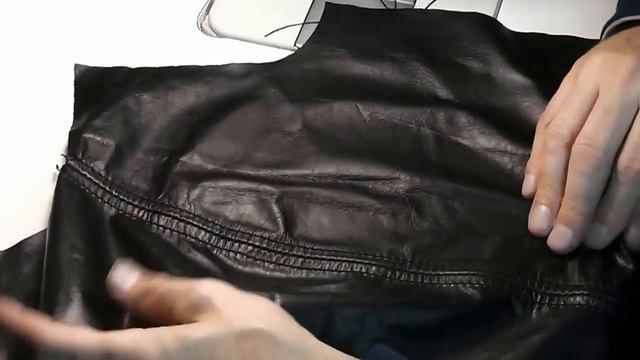 ✂️?Как шить кожу.Как шить кожаные куртки.