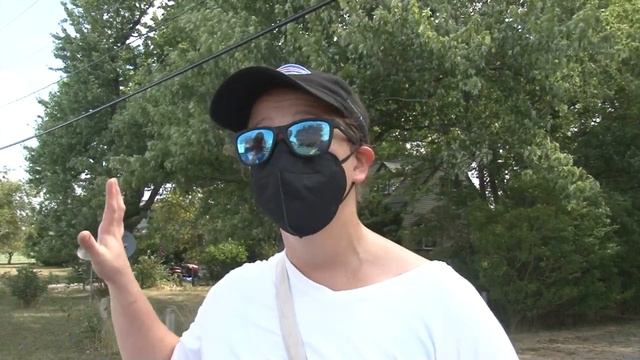 Protest Outside Cornerstone Church in Batavia
