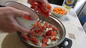 Ароматное РАГУ ИЗ БАКЛАЖАНОВ И КАБАЧКОВ. Соус из овощей!